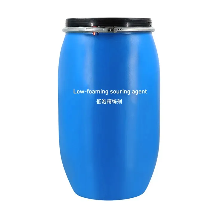 חומר מחמצה בעל קצף נמוך